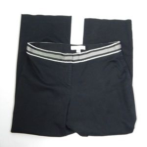 White House Black Market Cropped Striped Band